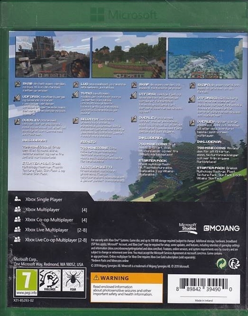 Minecraft - Xbox One (B-Grade) (Genbrug)